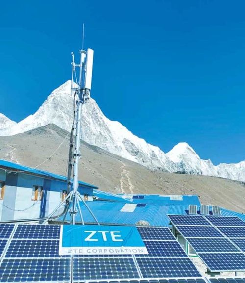 station de base de la communication 5G