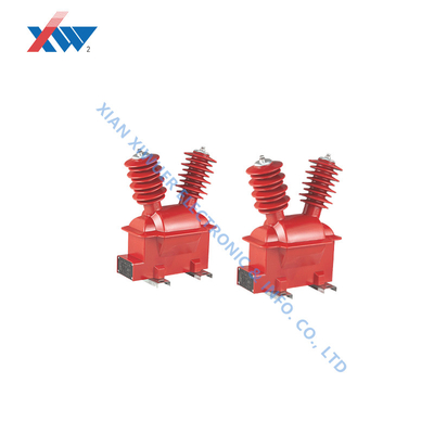 10kV outdoor voltage transformer MV PT epoxy resin vacuum casting single phase enclosed pillar type voltage sensor