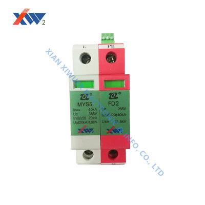 Qualité XIWUER MYS5 40kA 385V 20KA 1P NPE dispositif de protection contre les surtensions 380V parafoudre d'alimentation triphasé usine