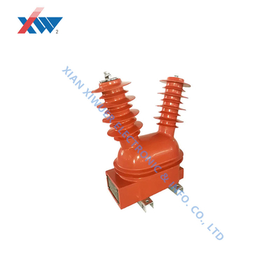 10kV outdoor voltage transformer MV PT epoxy resin vacuum casting single phase enclosed pillar type voltage sensor